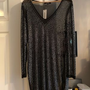 BLACK  COCKTAIL DRESS